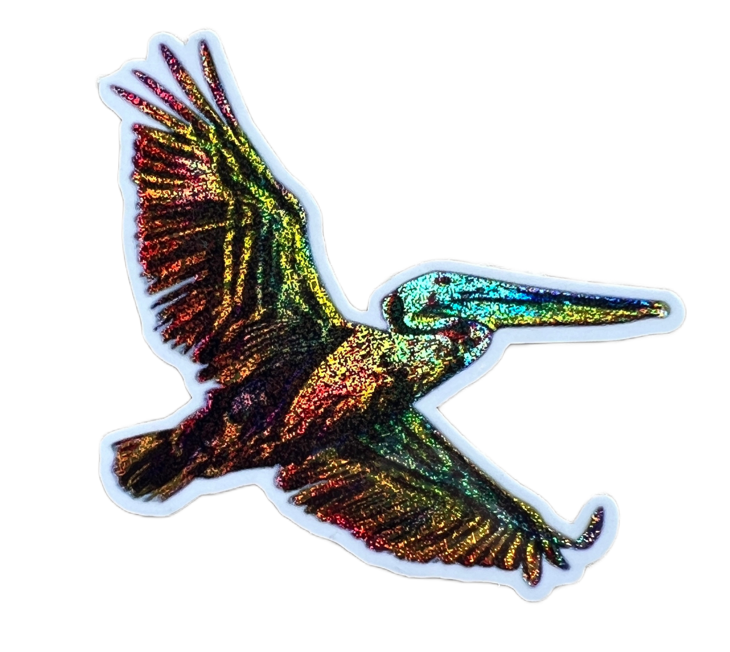 Sparkle Pelican Sticker